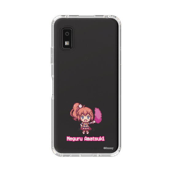 スリムプロテクションケース［ ツインエンジェル - 天月 めぐる - ドットイラスト ］