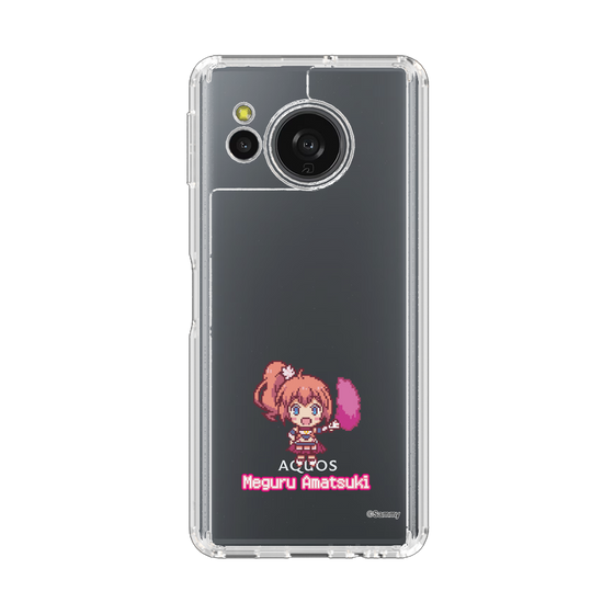 スリムプロテクションケース［ ツインエンジェル - 天月 めぐる - ドットイラスト ］