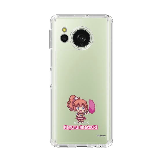 スリムプロテクションケース［ ツインエンジェル - 天月 めぐる - ドットイラスト ］