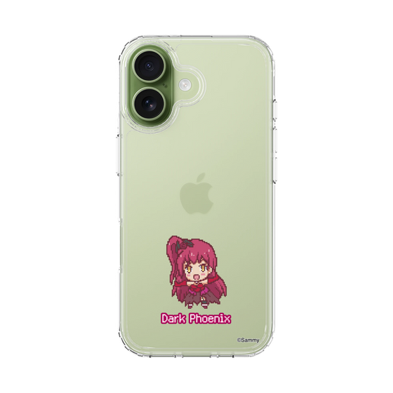スリムプロテクションケース［ ツインエンジェル - ダークフェニックス - ドットイラスト ］
