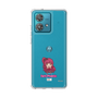 スリムプロテクションケース［ ツインエンジェル - ダークフェニックス - ドットイラスト ］