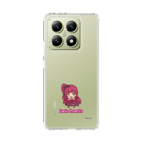 スリムプロテクションケース［ ツインエンジェル - ダークフェニックス - ドットイラスト ］