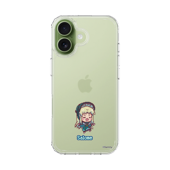 スリムプロテクションケース［ ツインエンジェル - サロメ - ドットイラスト ］