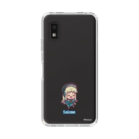 スリムプロテクションケース［ ツインエンジェル - サロメ - ドットイラスト ］