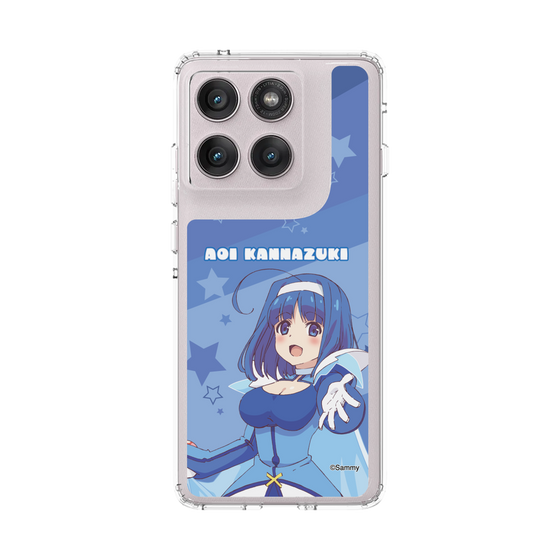 スリムプロテクションケース［ ツインエンジェル - 神無月 葵 - ブルーエンジェル ］