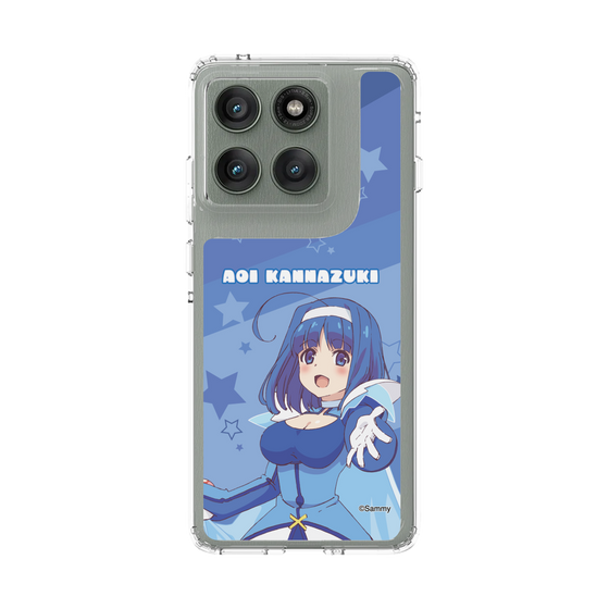 スリムプロテクションケース［ ツインエンジェル - 神無月 葵 - ブルーエンジェル ］