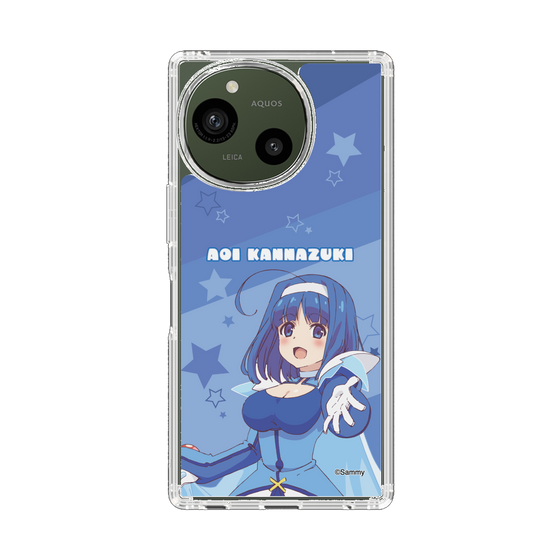 スリムプロテクションケース［ ツインエンジェル - 神無月 葵 - ブルーエンジェル ］