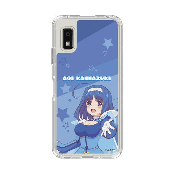 スリムプロテクションケース［ ツインエンジェル - 神無月 葵 - ブルーエンジェル ］