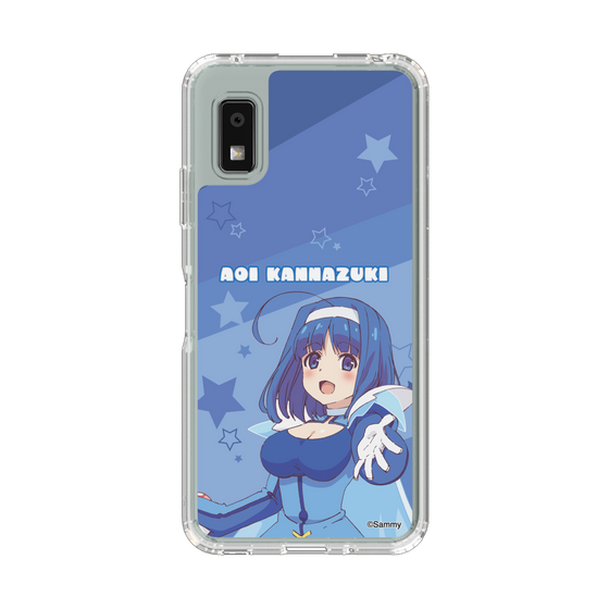 スリムプロテクションケース［ ツインエンジェル - 神無月 葵 - ブルーエンジェル ］