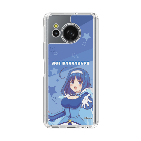 スリムプロテクションケース［ ツインエンジェル - 神無月 葵 - ブルーエンジェル ］