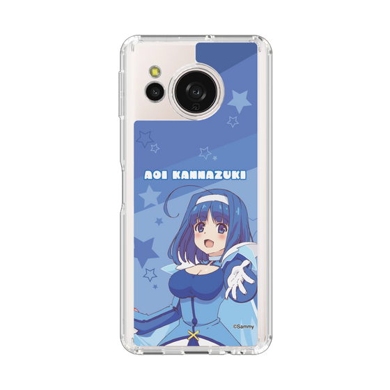 スリムプロテクションケース［ ツインエンジェル - 神無月 葵 - ブルーエンジェル ］