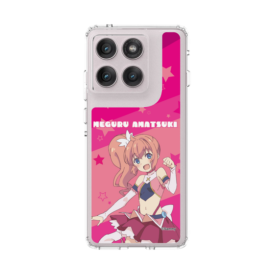 スリムプロテクションケース［ ツインエンジェル - 天月 めぐる - エンジェルローズ ］