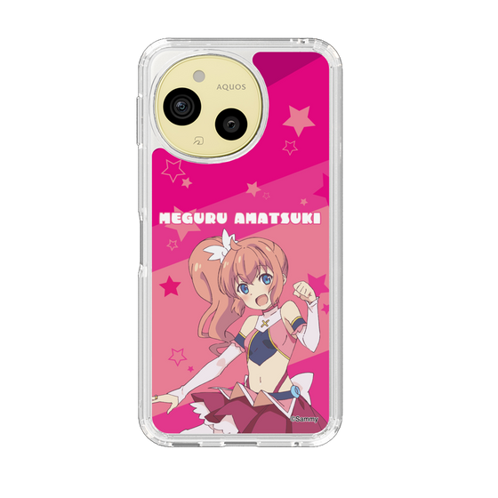 スリムプロテクションケース［ ツインエンジェル - 天月 めぐる - エンジェルローズ ］