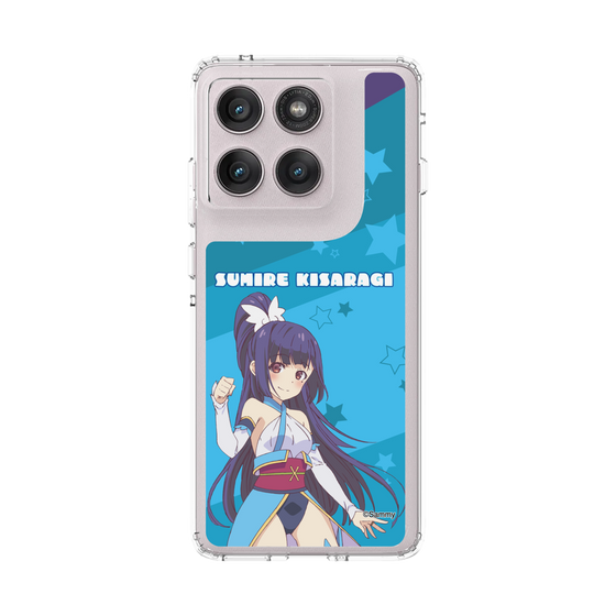 スリムプロテクションケース［ ツインエンジェル - 如月 すみれ - エンジェルサファイア ］