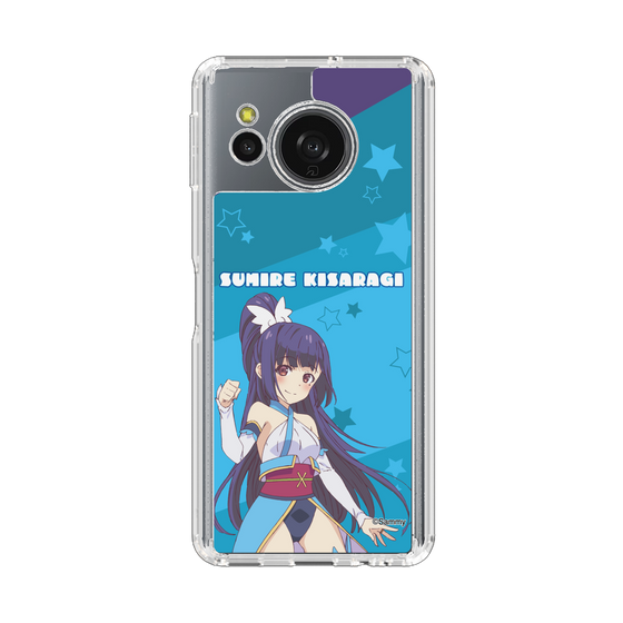 スリムプロテクションケース［ ツインエンジェル - 如月 すみれ - エンジェルサファイア ］