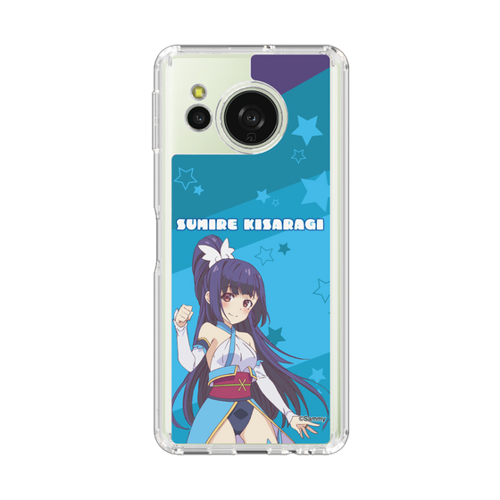 スリムプロテクションケース［ ツインエンジェル - 如月 すみれ - エンジェルサファイア ］