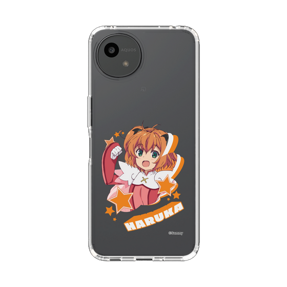 スリムプロテクションケース［ ツインエンジェル - 水無月 遥 - キャラグラ ］