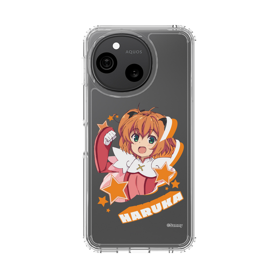 スリムプロテクションケース［ ツインエンジェル - 水無月 遥 - キャラグラ ］