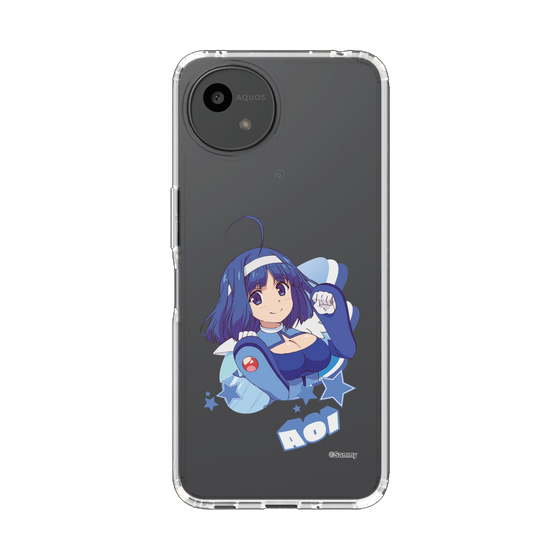 スリムプロテクションケース［ ツインエンジェル - 神無月 葵 - キャラグラ ］