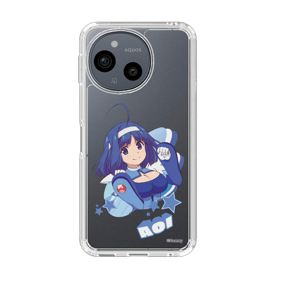 スリムプロテクションケース［ ツインエンジェル - 神無月 葵 - キャラグラ ］