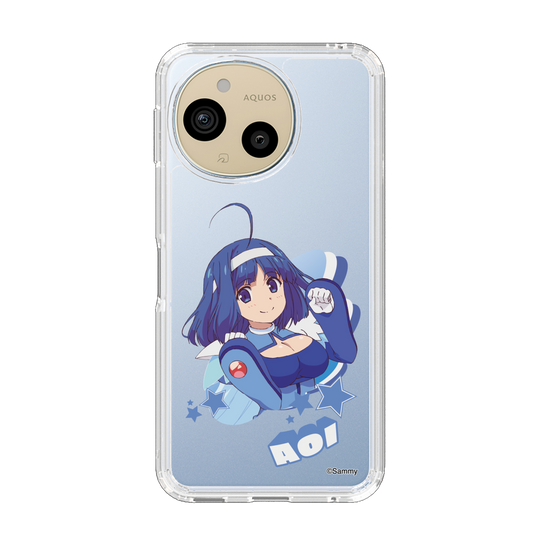 スリムプロテクションケース［ ツインエンジェル - 神無月 葵 - キャラグラ ］