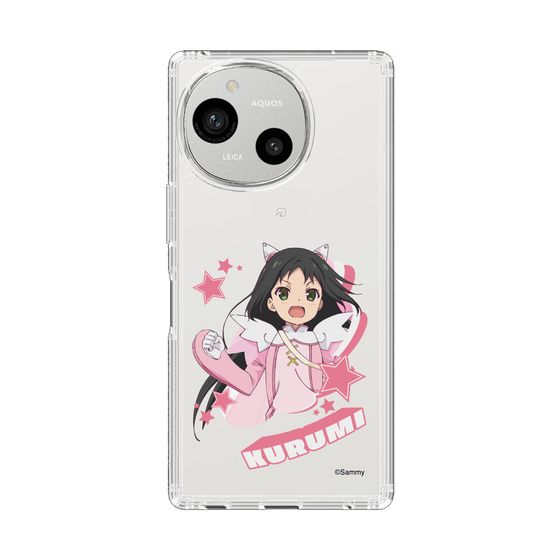 スリムプロテクションケース［ ツインエンジェル - 葉月 クルミ - キャラグラ ］