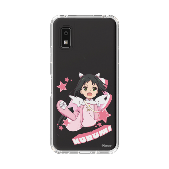 スリムプロテクションケース［ ツインエンジェル - 葉月 クルミ - キャラグラ ］