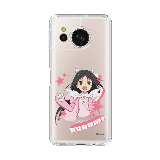 スリムプロテクションケース［ ツインエンジェル - 葉月 クルミ - キャラグラ ］