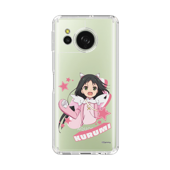 スリムプロテクションケース［ ツインエンジェル - 葉月 クルミ - キャラグラ ］