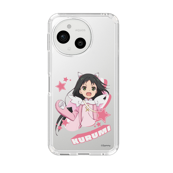 スリムプロテクションケース［ ツインエンジェル - 葉月 クルミ - キャラグラ ］