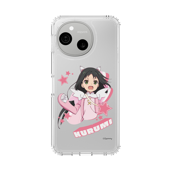 スリムプロテクションケース［ ツインエンジェル - 葉月 クルミ - キャラグラ ］