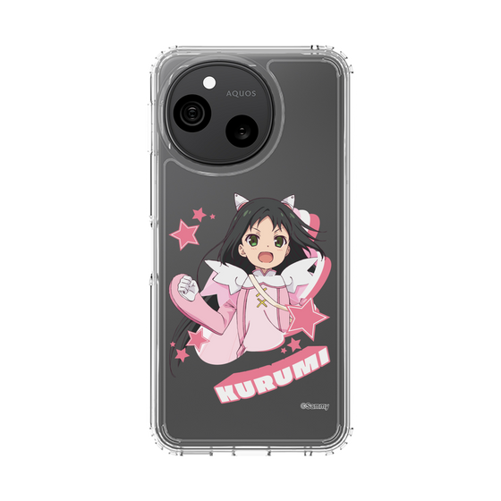 スリムプロテクションケース［ ツインエンジェル - 葉月 クルミ - キャラグラ ］