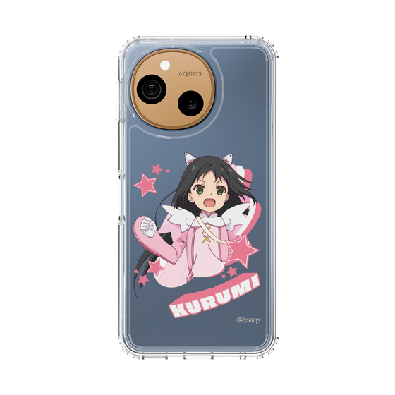 スリムプロテクションケース［ ツインエンジェル - 葉月 クルミ - キャラグラ ］