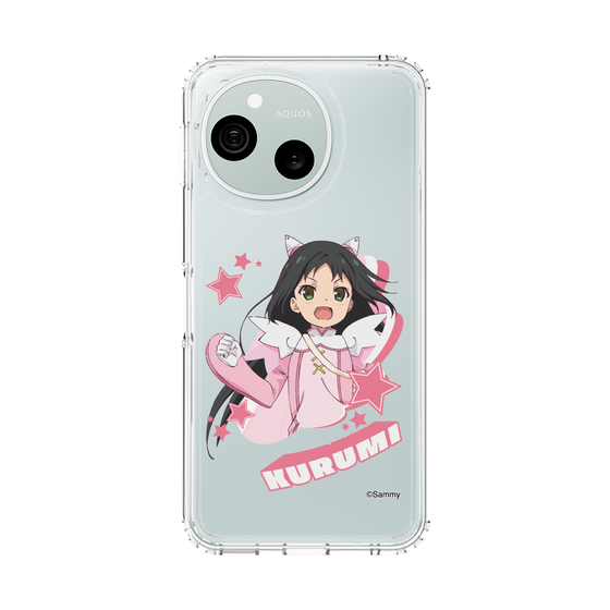 スリムプロテクションケース［ ツインエンジェル - 葉月 クルミ - キャラグラ ］