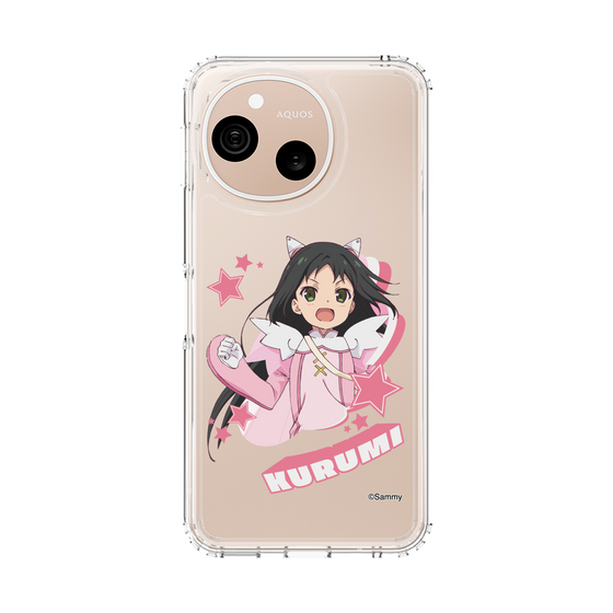 スリムプロテクションケース［ ツインエンジェル - 葉月 クルミ - キャラグラ ］