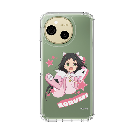 スリムプロテクションケース［ ツインエンジェル - 葉月 クルミ - キャラグラ ］
