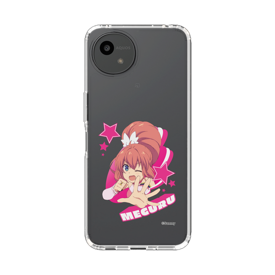 スリムプロテクションケース［ ツインエンジェル - 天月 めぐる - キャラグラ ］