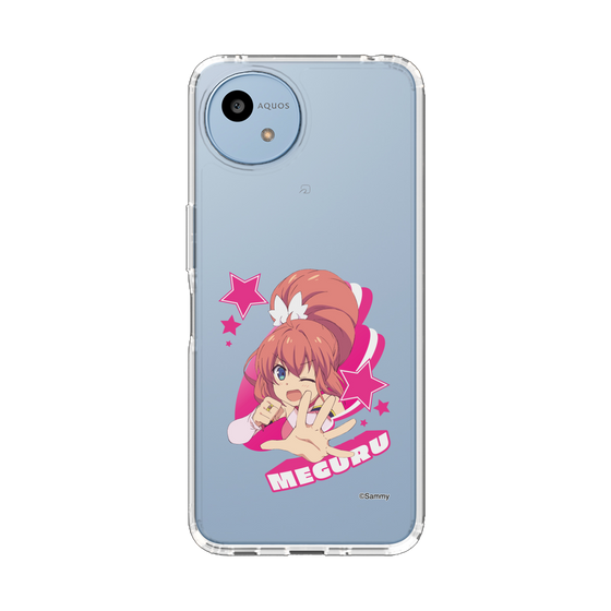 スリムプロテクションケース［ ツインエンジェル - 天月 めぐる - キャラグラ ］