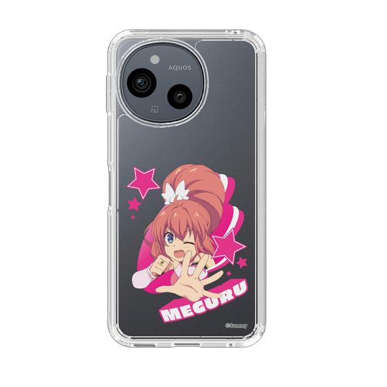 スリムプロテクションケース［ ツインエンジェル - 天月 めぐる - キャラグラ ］