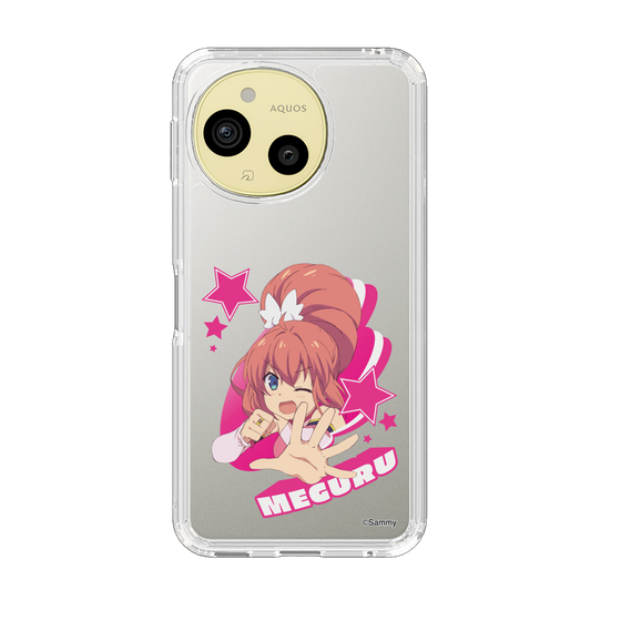 スリムプロテクションケース［ ツインエンジェル - 天月 めぐる - キャラグラ ］