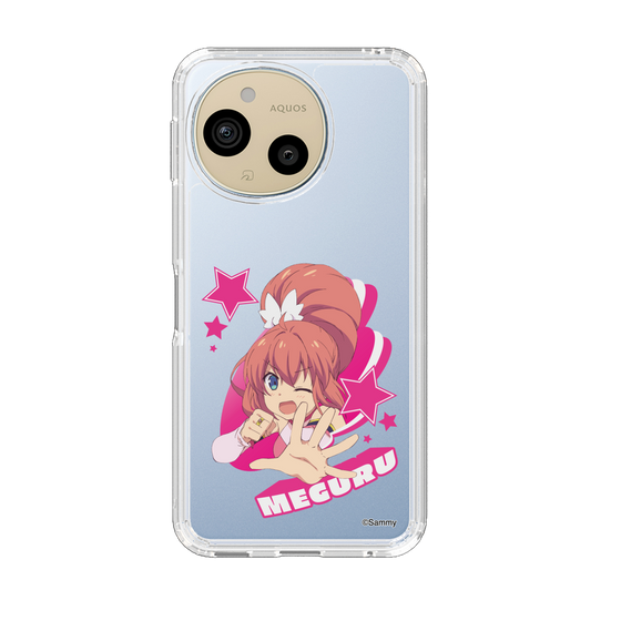 スリムプロテクションケース［ ツインエンジェル - 天月 めぐる - キャラグラ ］