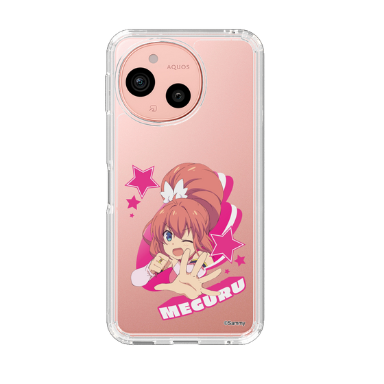 スリムプロテクションケース［ ツインエンジェル - 天月 めぐる - キャラグラ ］