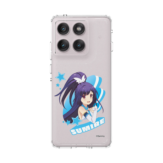 スリムプロテクションケース［ ツインエンジェル - 如月 すみれ - キャラグラ ］