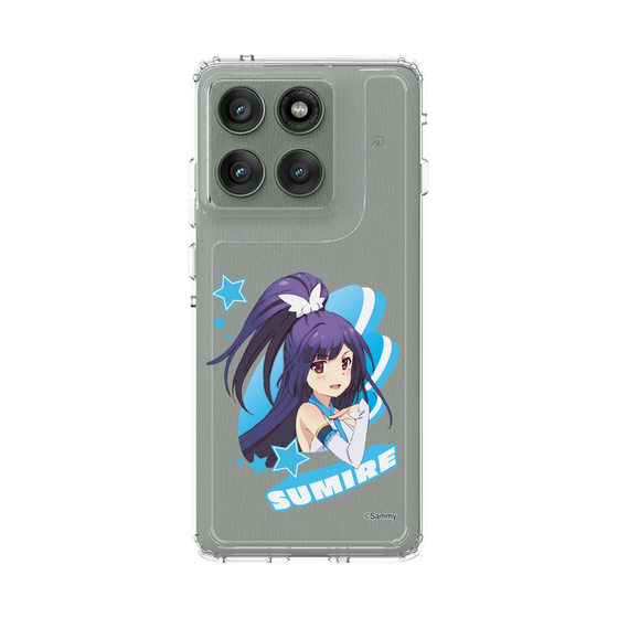 スリムプロテクションケース［ ツインエンジェル - 如月 すみれ - キャラグラ ］