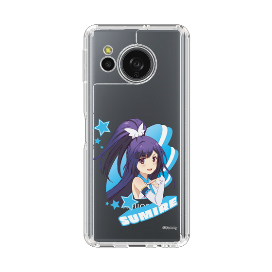 スリムプロテクションケース［ ツインエンジェル - 如月 すみれ - キャラグラ ］