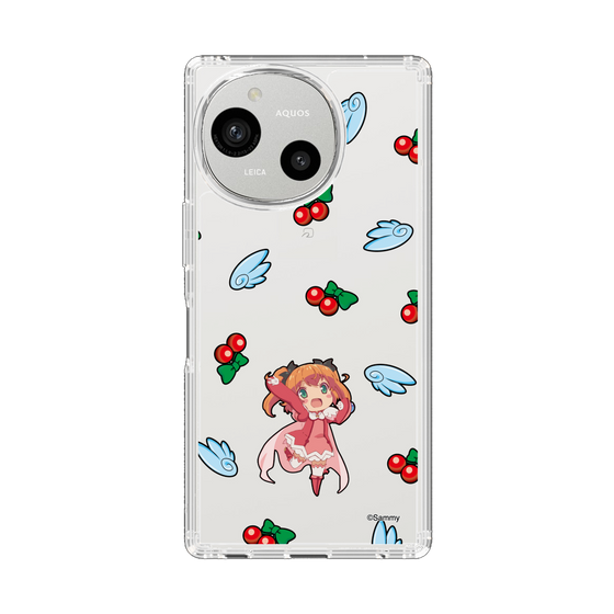 スリムプロテクションケース［ ツインエンジェル - 水無月 遥 - ミニキャラ ］