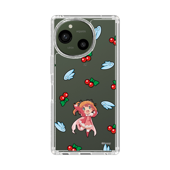 スリムプロテクションケース［ ツインエンジェル - 水無月 遥 - ミニキャラ ］