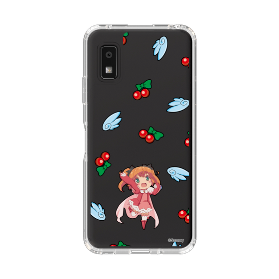 スリムプロテクションケース［ ツインエンジェル - 水無月 遥 - ミニキャラ ］