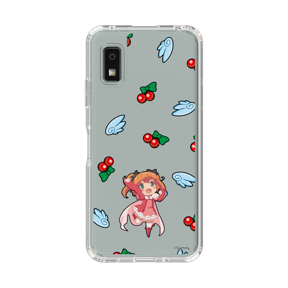 スリムプロテクションケース［ ツインエンジェル - 水無月 遥 - ミニキャラ ］