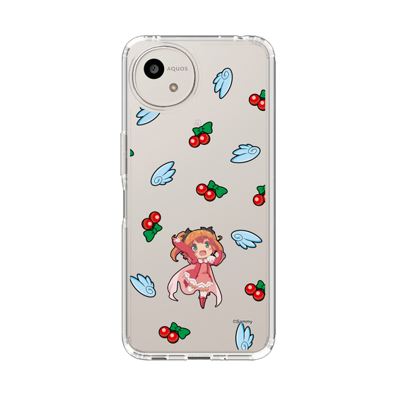 スリムプロテクションケース［ ツインエンジェル - 水無月 遥 - ミニキャラ ］